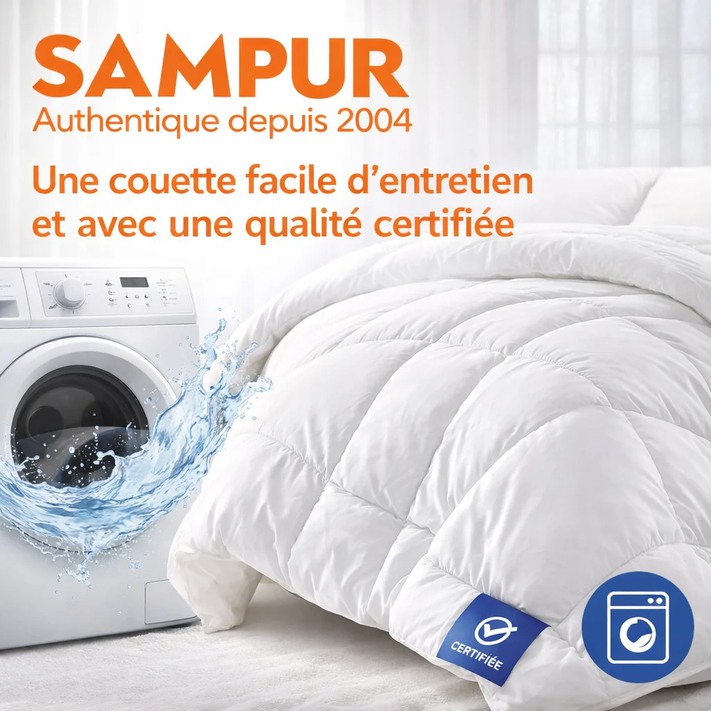Couette très chaude grand froid 600 g/m² - Collection Hiver - Image 6