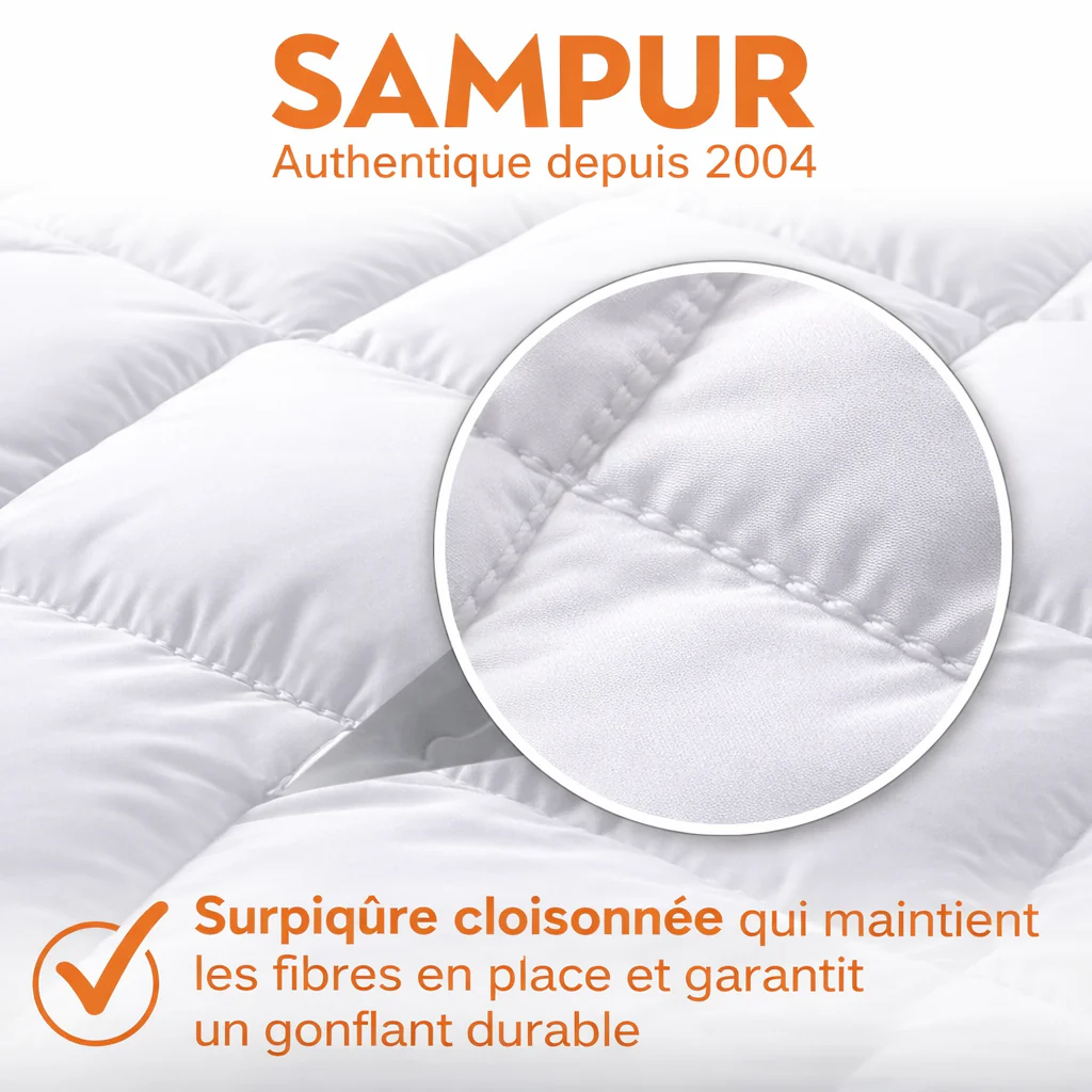 Couette très chaude grand froid 600 g/m² - Collection Hiver - Image 8