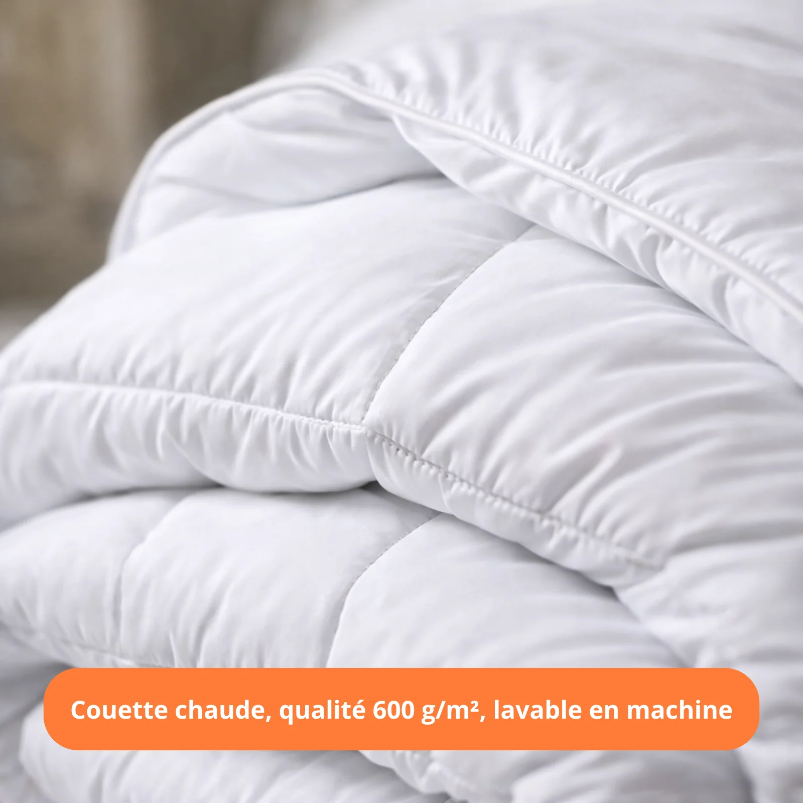 Ensemble literie complet avec matelas et sommier métallique - Collection Basique - Image 5