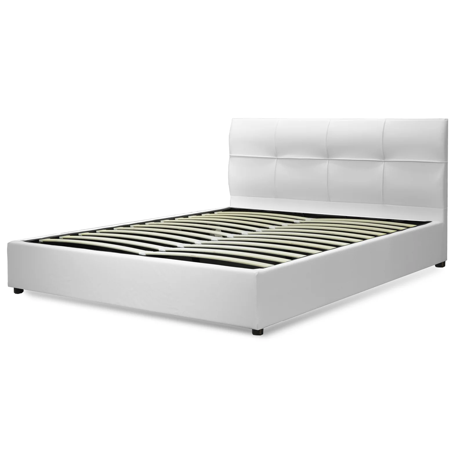 Lit coffre VariLuxe innovant - Tête de lit interchangeable : Simili cuir et grand coffre - Image 17