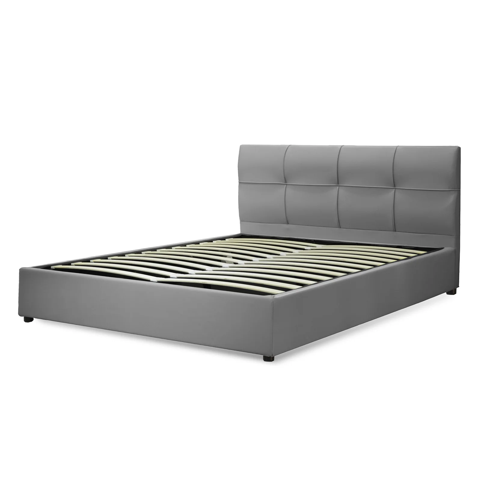 Lit coffre VariLuxe innovant - Tête de lit interchangeable : Simili cuir et grand coffre - Image 22