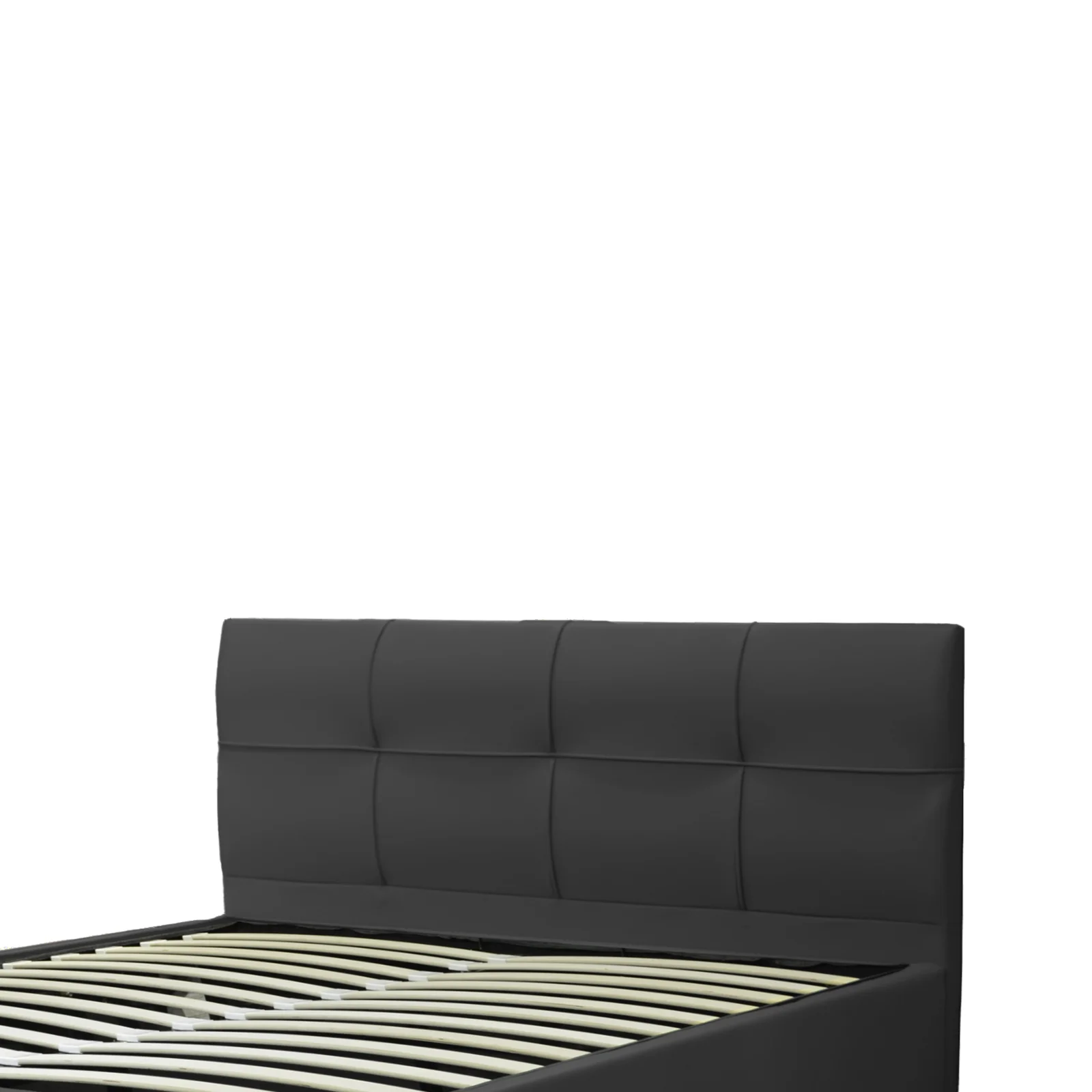 Lit coffre VariLuxe innovant - Tête de lit interchangeable : Simili cuir et grand coffre - Image 23