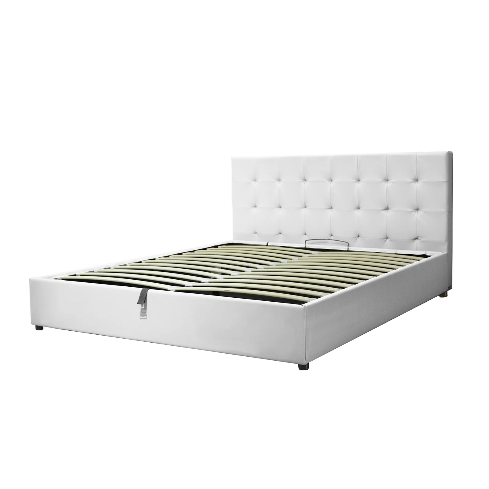 Lit coffre VariLuxe innovant - Tête de lit interchangeable : Simili cuir et grand coffre - Image 51