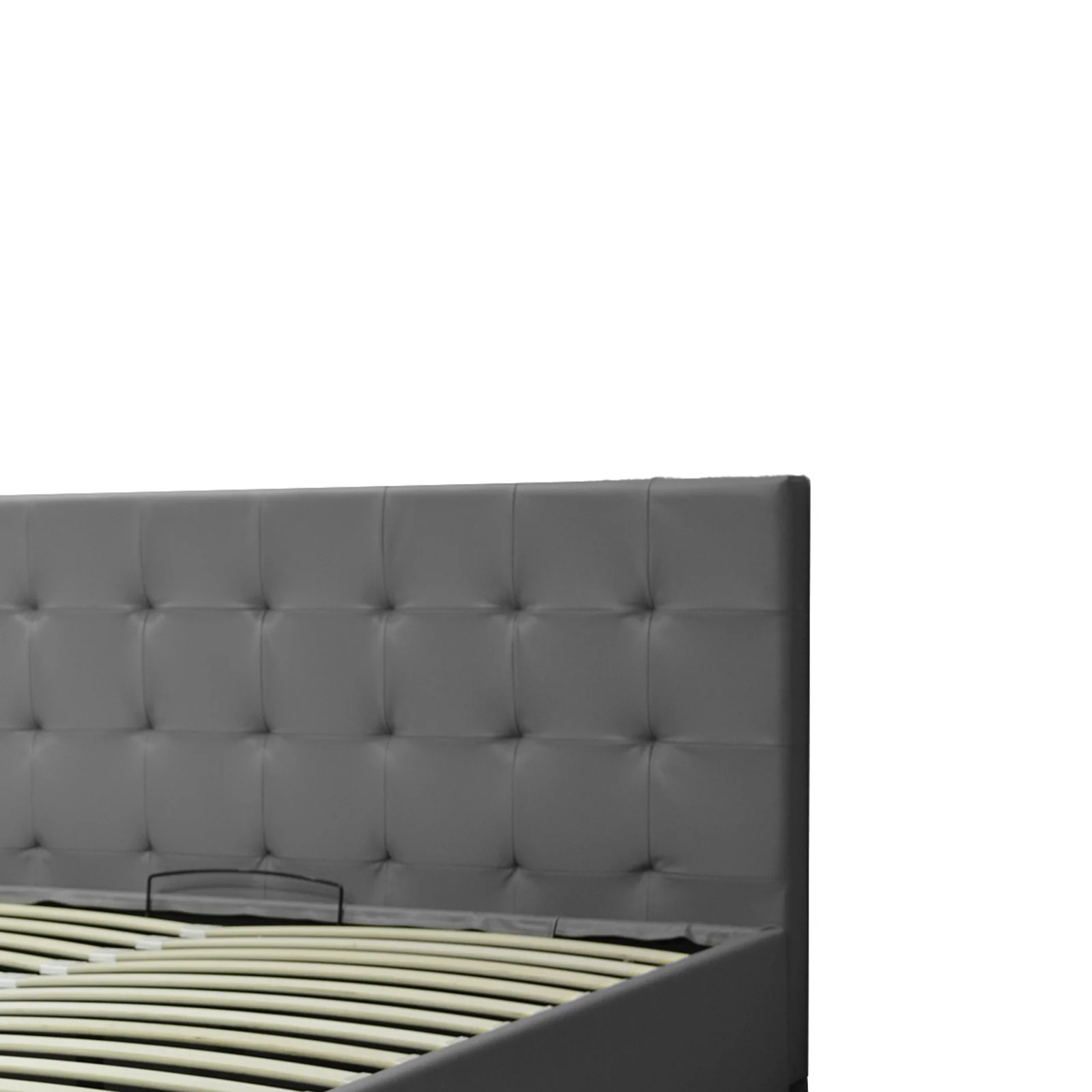Lit coffre VariLuxe innovant - Tête de lit interchangeable : Simili cuir et grand coffre - Image 52