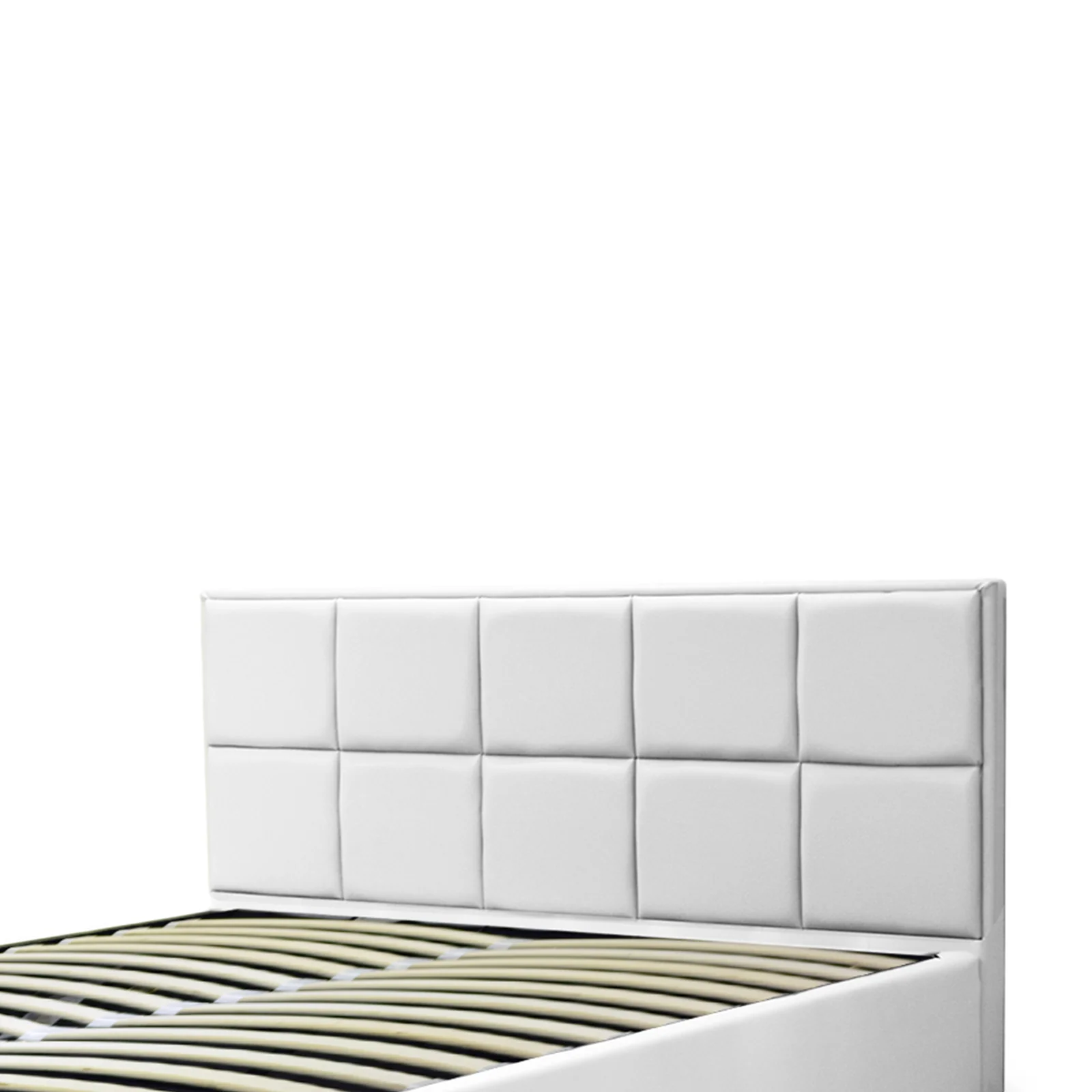 Lit coffre VariLuxe innovant - Tête de lit interchangeable : Simili cuir et grand coffre - Image 60