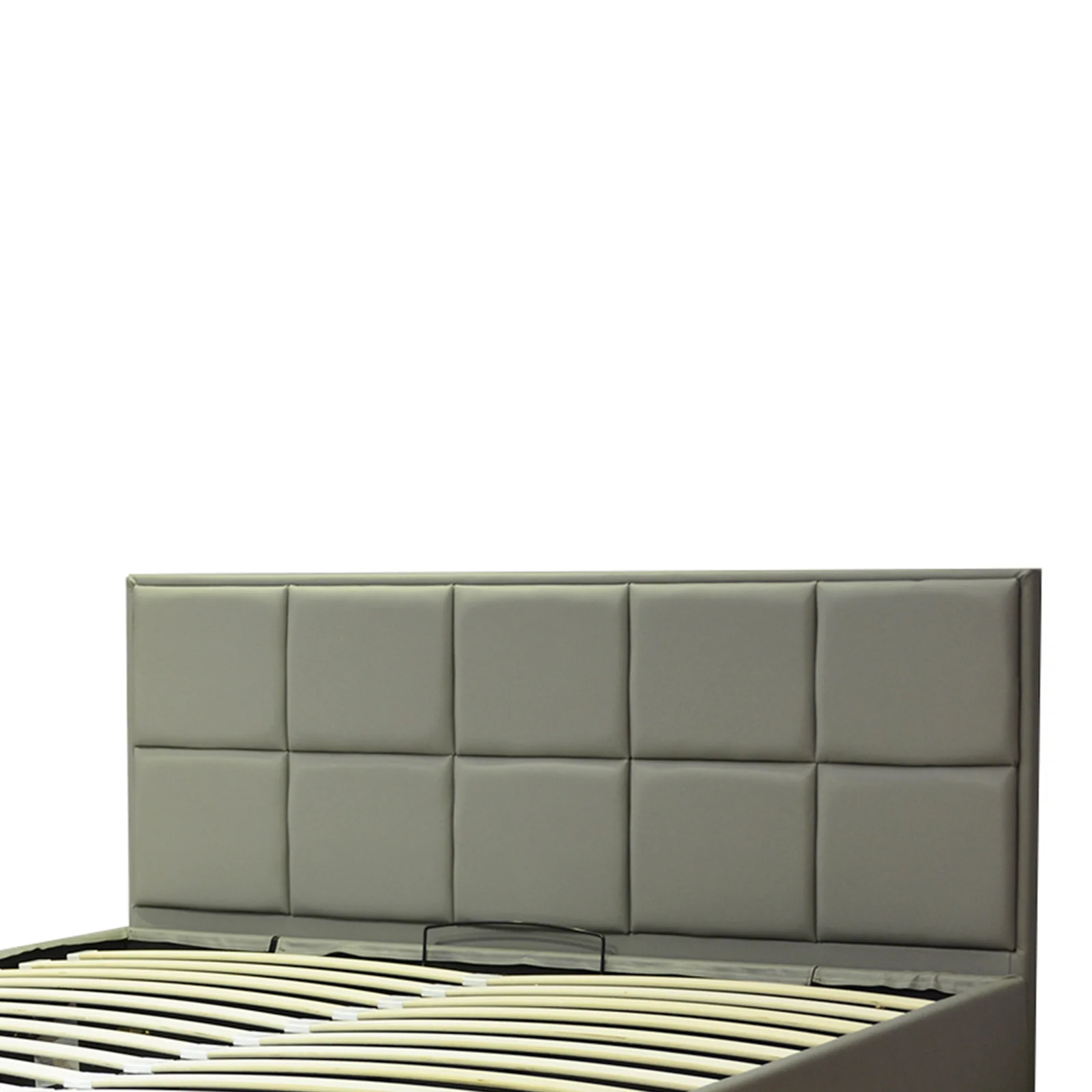 Lit coffre VariLuxe innovant - Tête de lit interchangeable : Simili cuir et grand coffre - Image 64