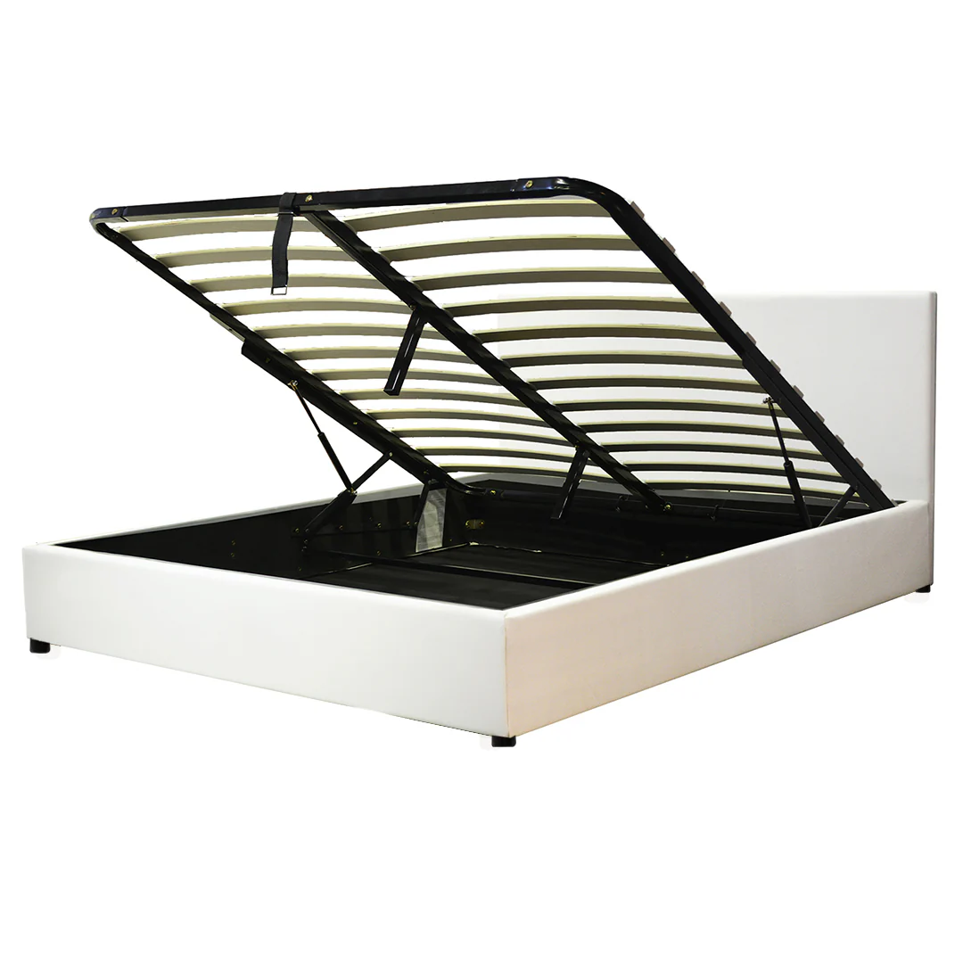 Lit coffre VariLuxe innovant - Tête de lit interchangeable : Simili cuir et grand coffre - Image 30