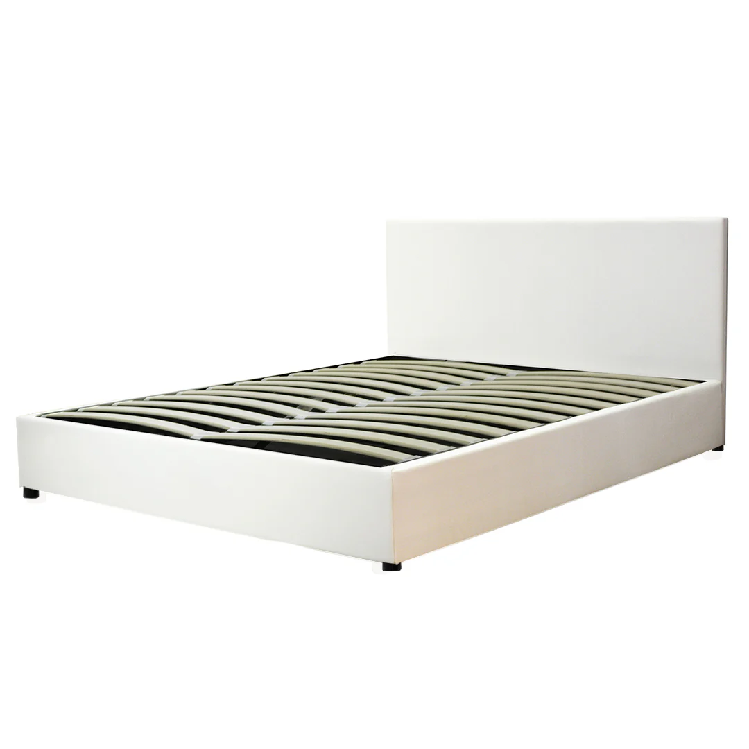 Lit coffre VariLuxe innovant - Tête de lit interchangeable : Simili cuir et grand coffre - Image 32