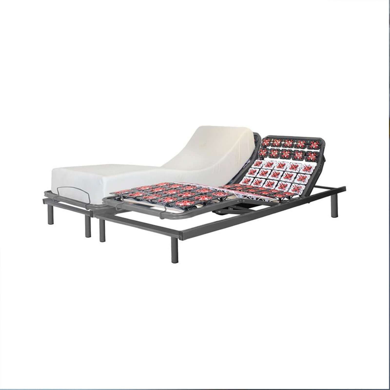 Sommier électrique, orthopédique à plots, matelas relaxation inclus - Collection Technoflex - Image 12