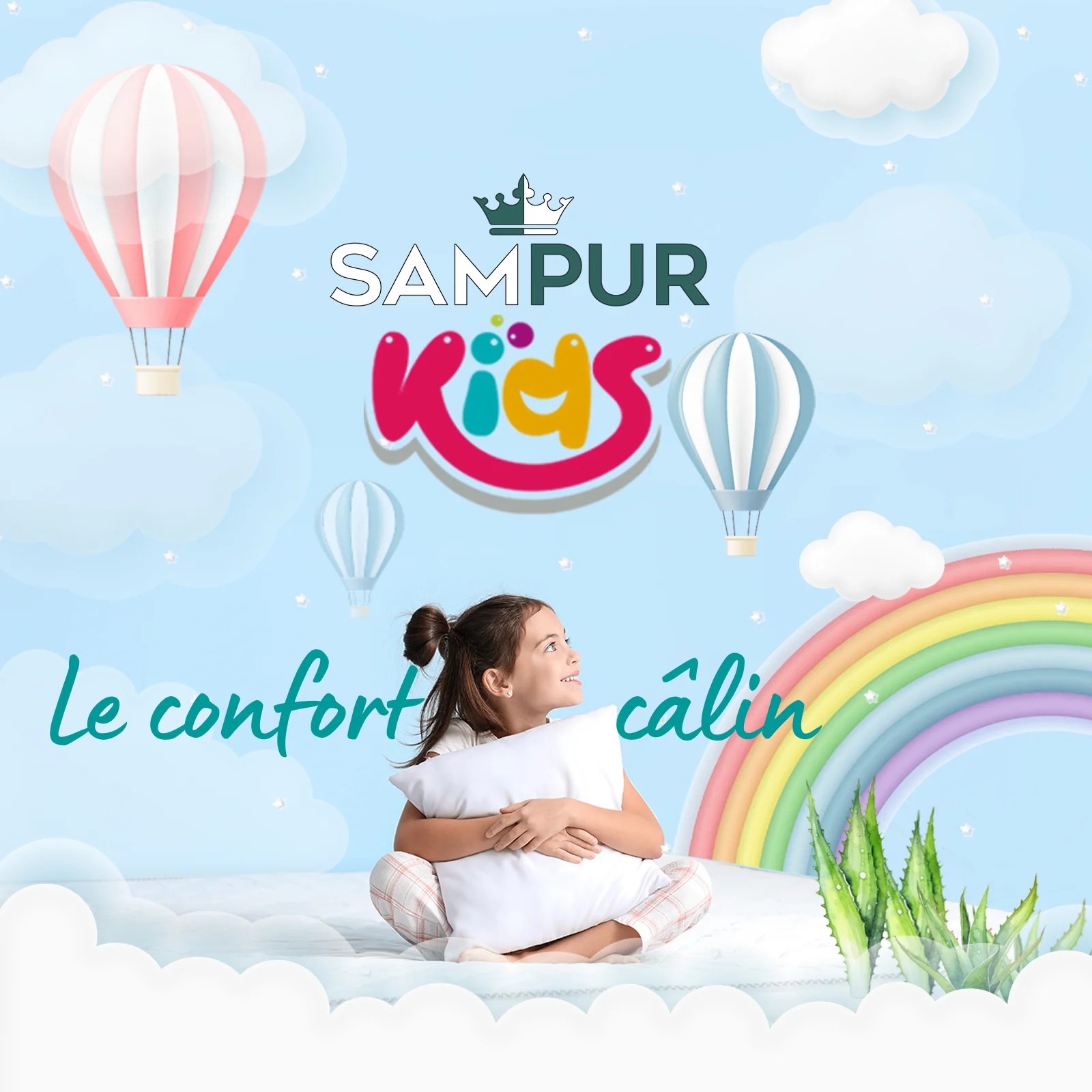 Lit enfant en velours côtelé : sommier à lattes et encadrement collection Anastasia - Image 10