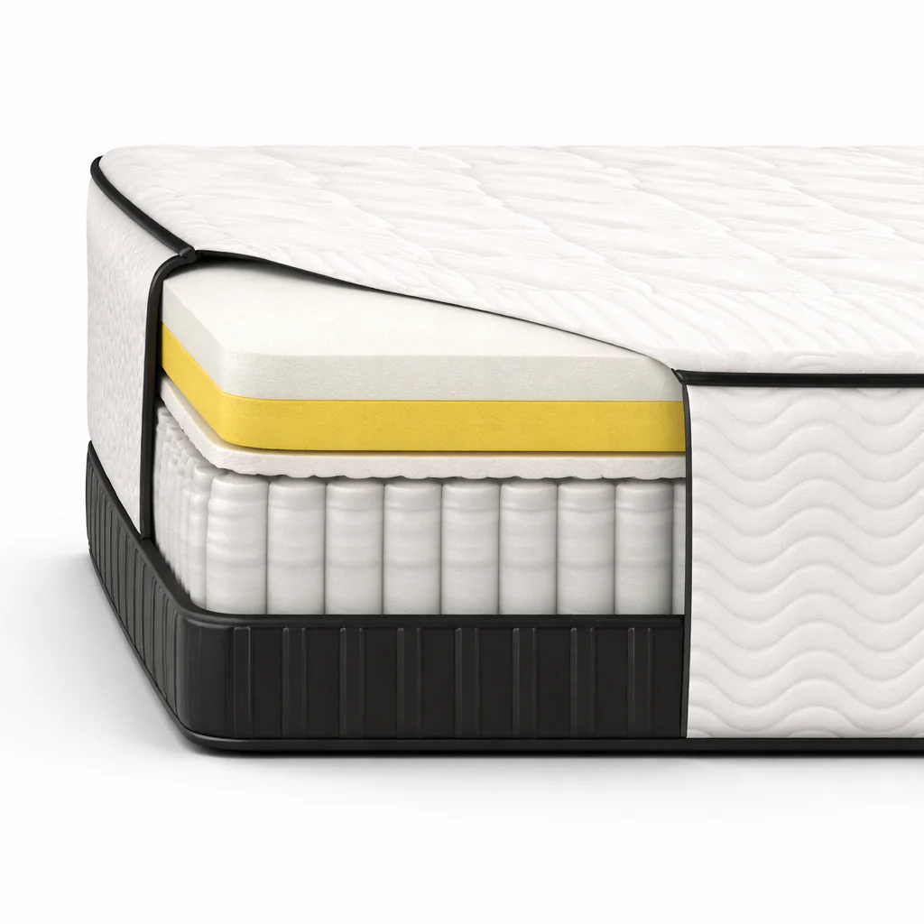 Matelas ressorts ensachés, mémoire de forme - Collection Cosmos - Image 12