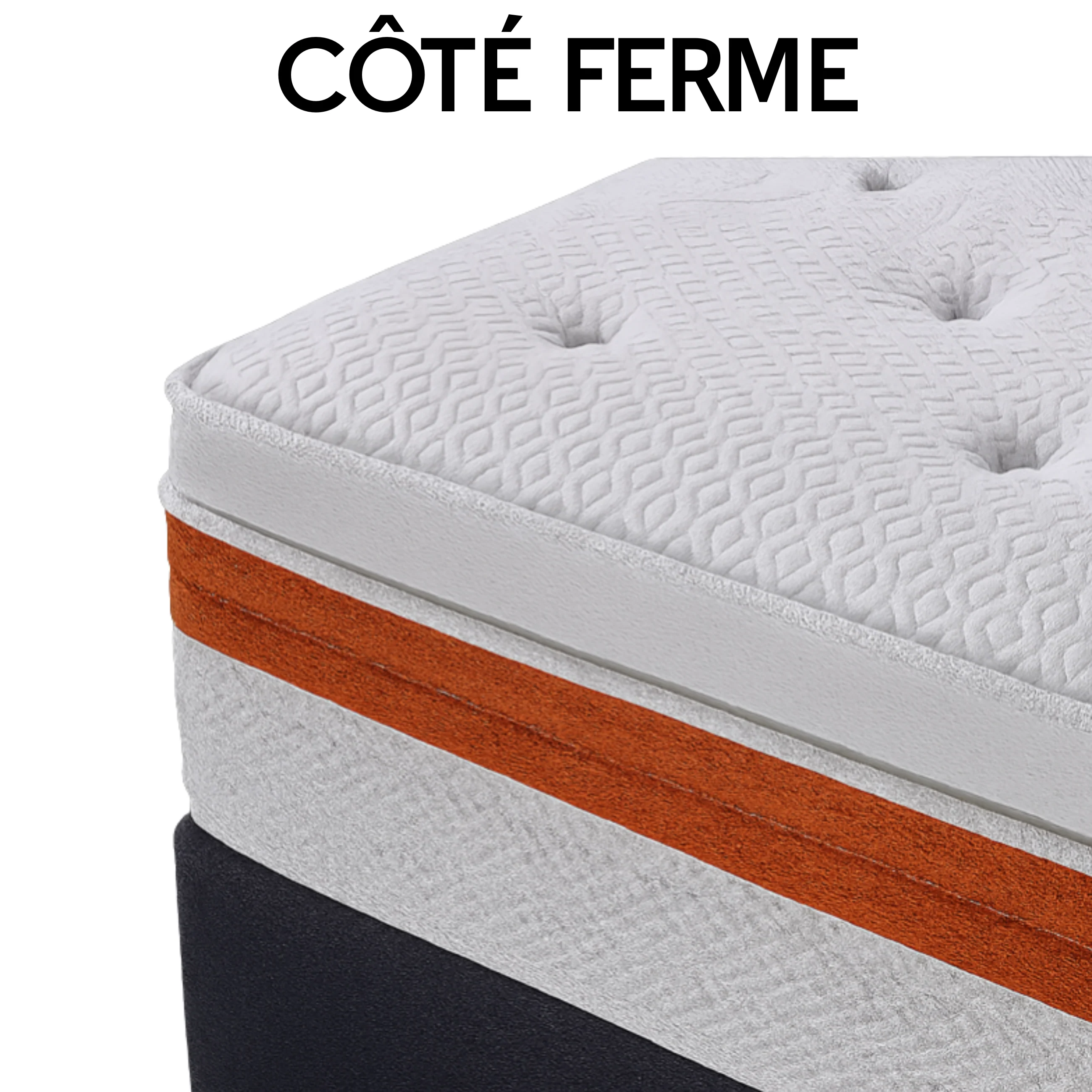 Matelas 2 conforts : Un côté ferme, un côté souple - Collection Bi-confort - Image 5