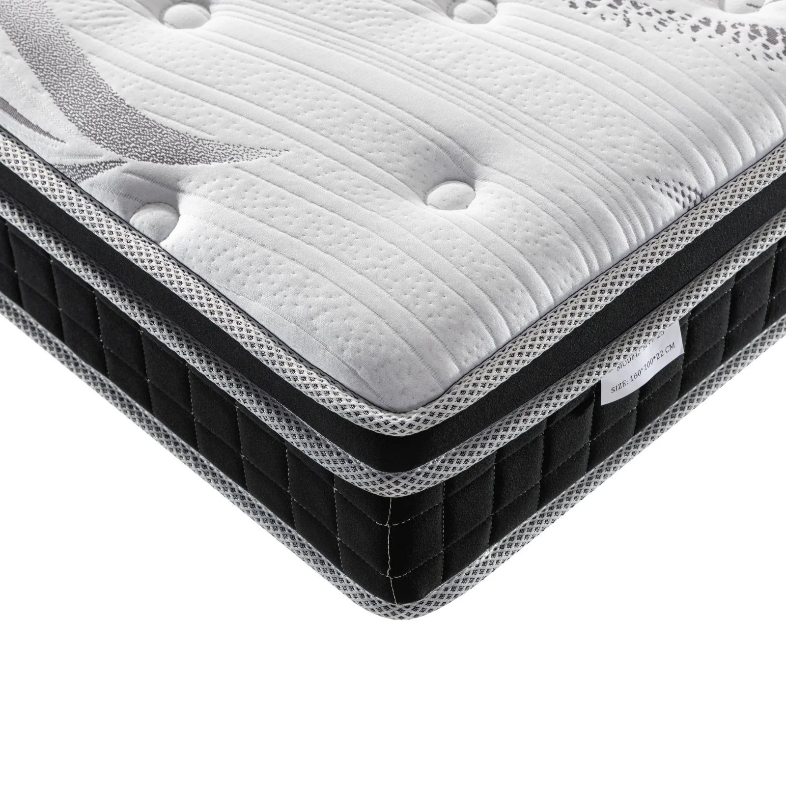 Matelas mémoire de forme, ressorts, surmatelas intégré - Collection Fairmont - Image 6