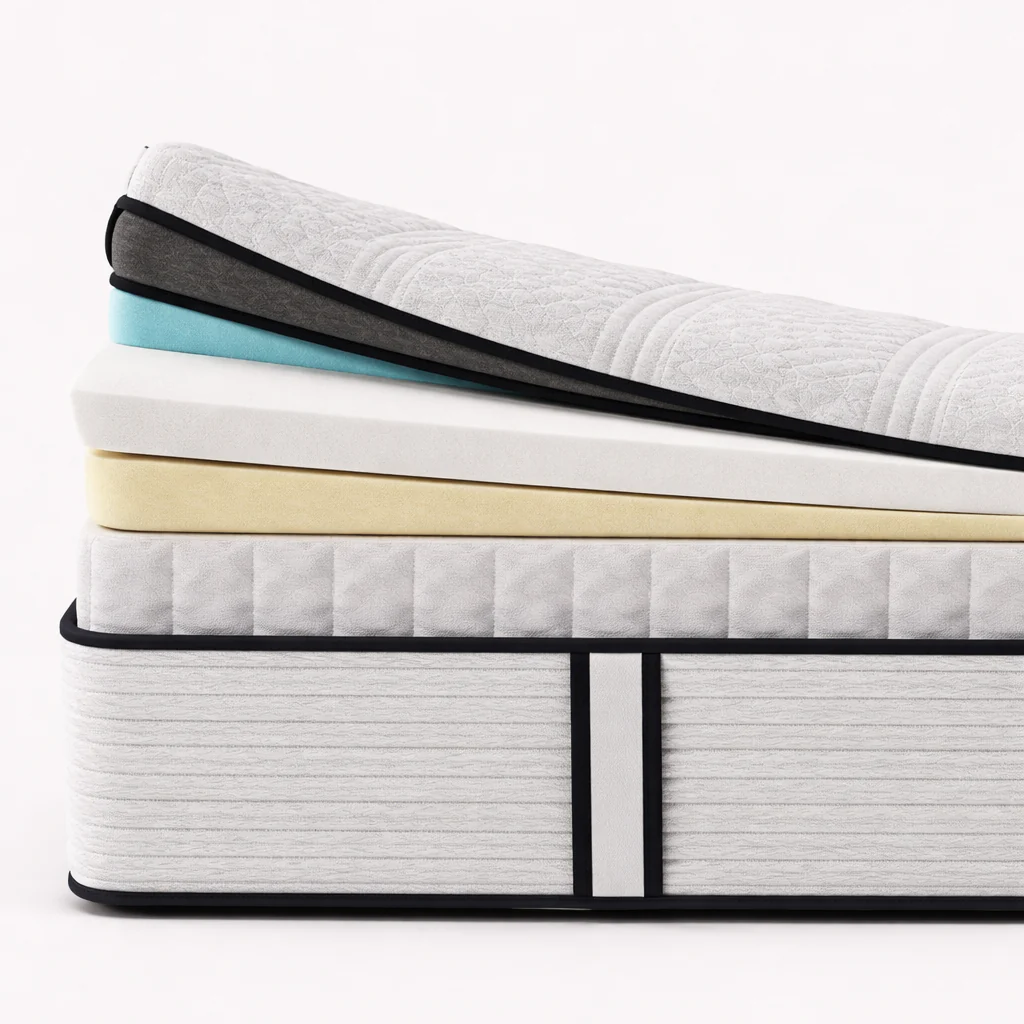 Matelas latex, ressorts, mémoire de forme, confort articulaire - Collection Grand View - Image 12
