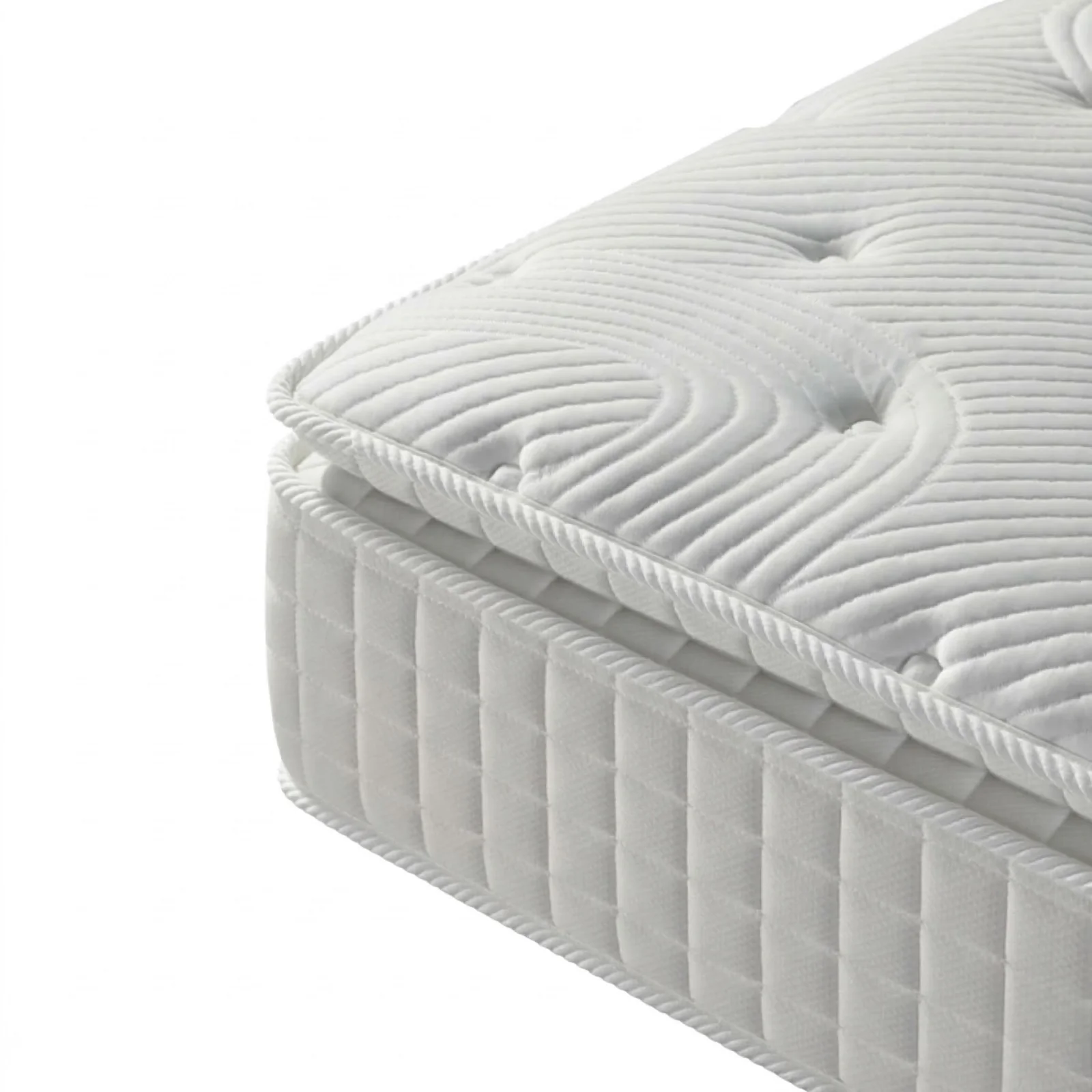 Matelas latex, ressorts, mémoire de forme, soulagement articulaire - Collection Perle - Image 3