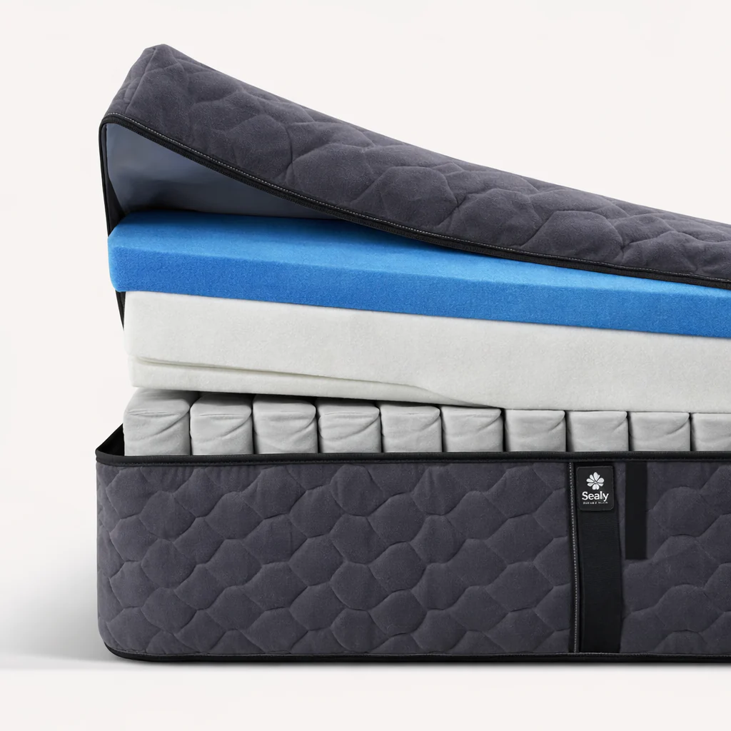 Matelas hybride, haut de gamme, soutien équilibré - Collection BIO Luxury - Image 13