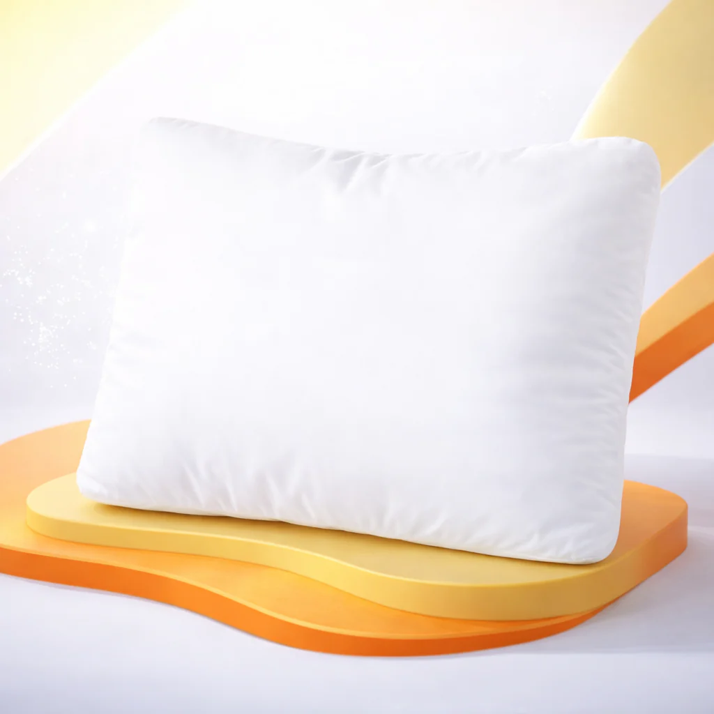 Oreiller moelleux, soutien cervical ergonomique, microfibre respirante - Collection Happy - Image 11