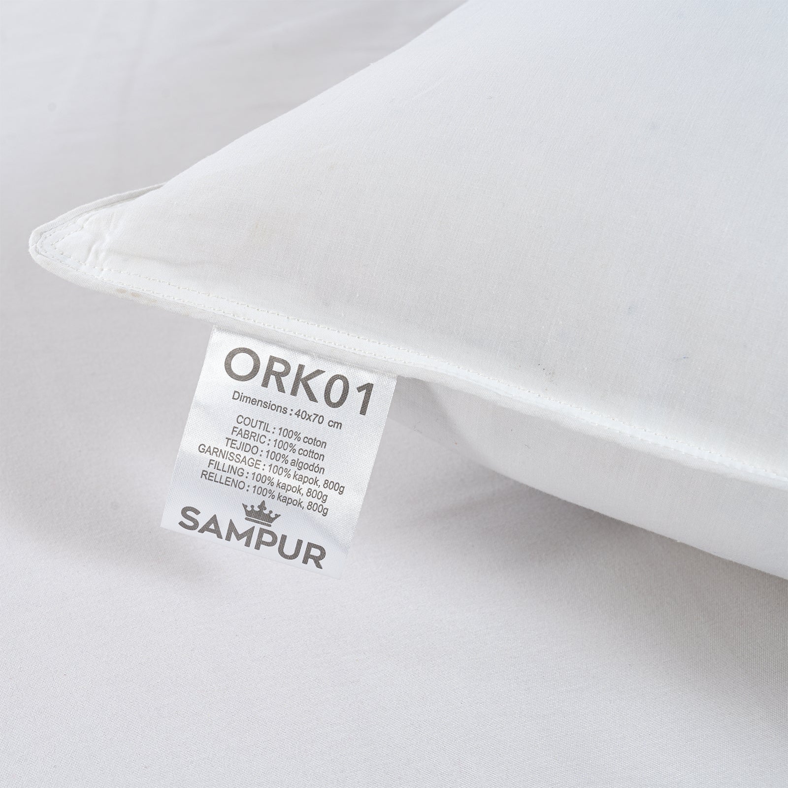 Oreiller kapok 100% naturel, ergonomique, organique - Collection Kapok - Image 10