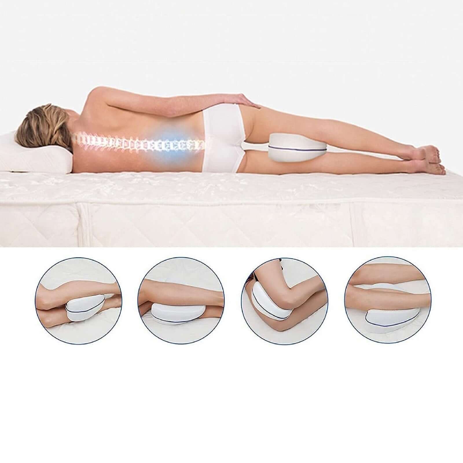 Oreiller jambes à mémoire de forme, orthopédique, douleurs articulaires - Collection Orthopédique - Image 3