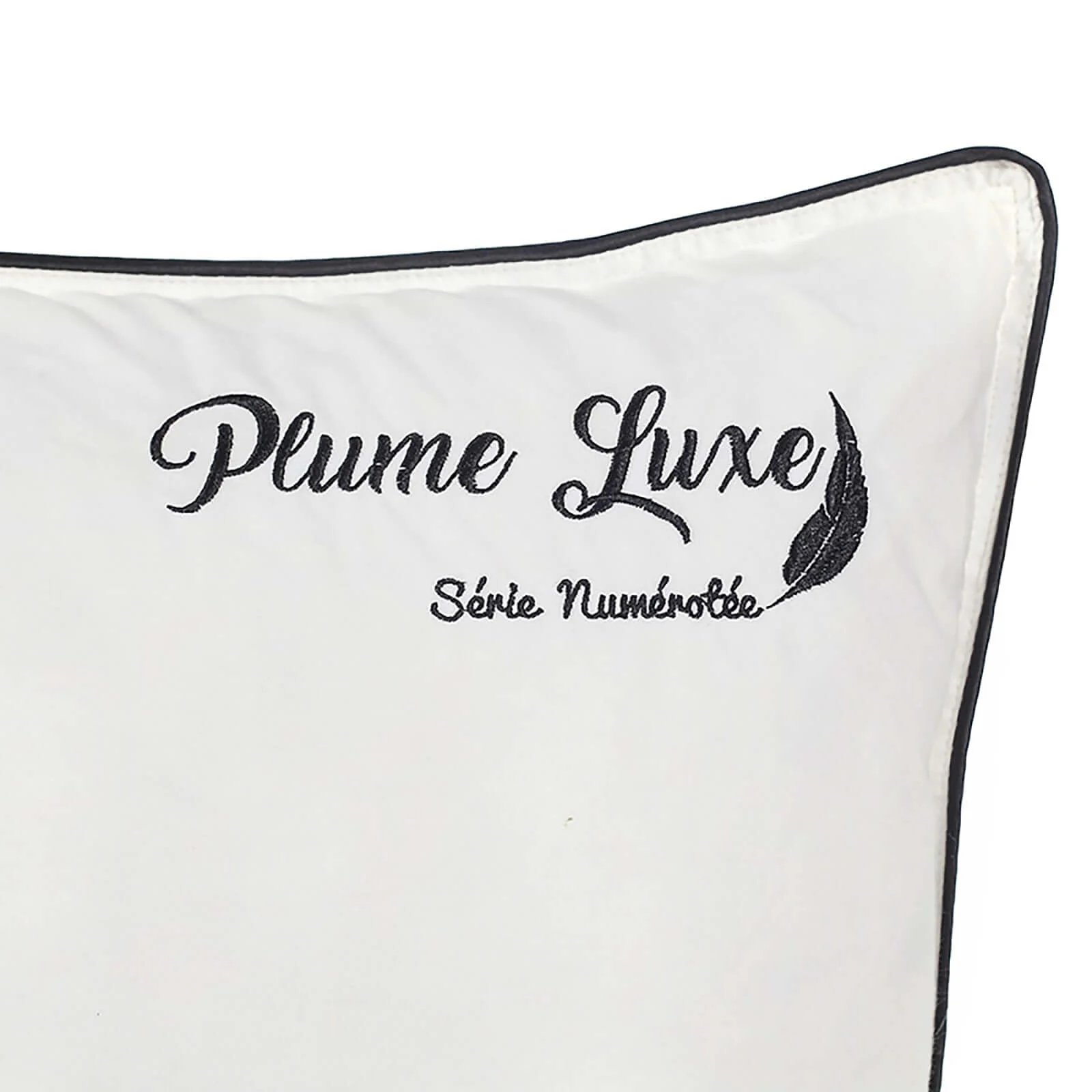 Oreiller plume de canard, coutil coton, ergonomique - Collection Luxe - Image 6