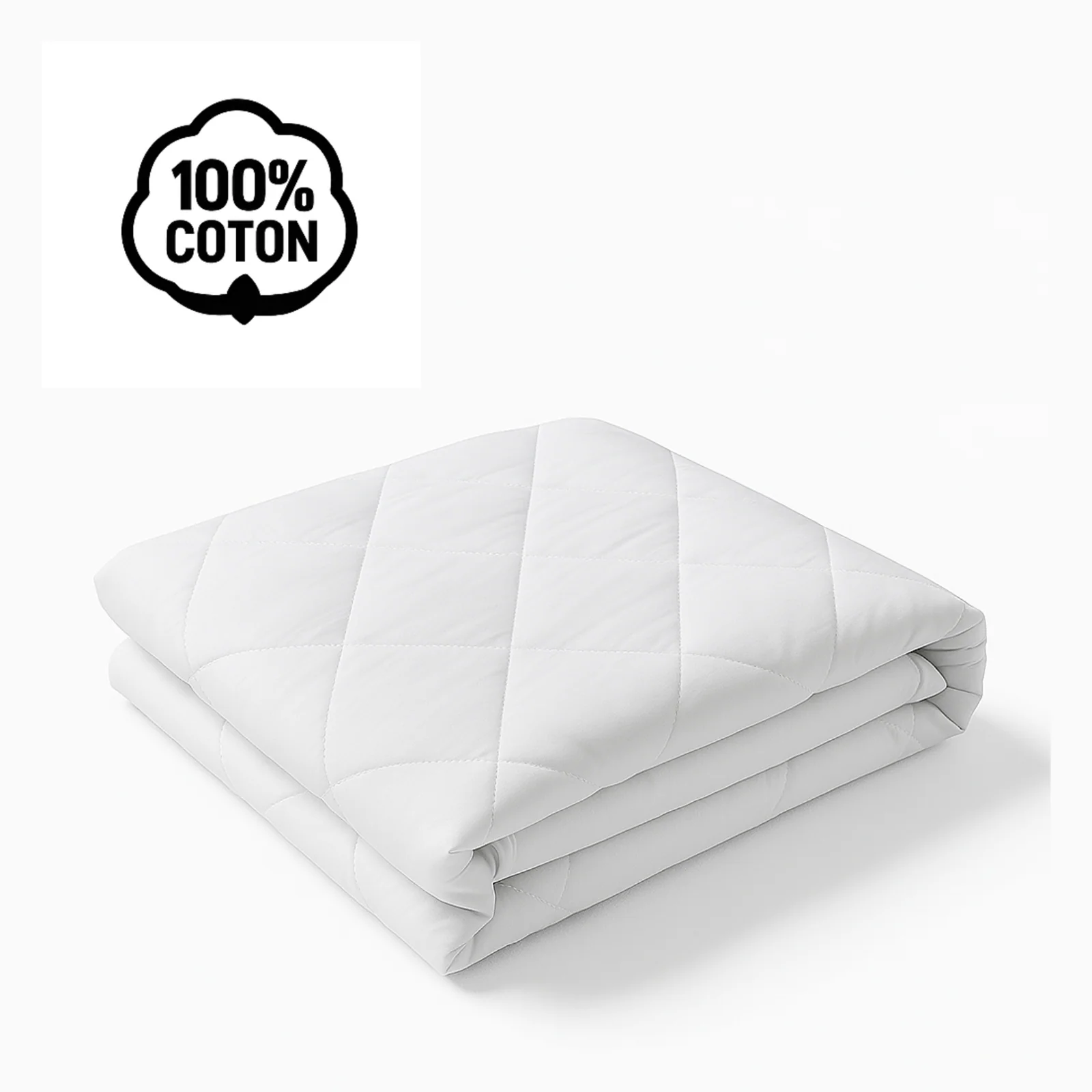 Protège-matelas 100% coton, aération optimisée - Collection Confort Palace - Image 9