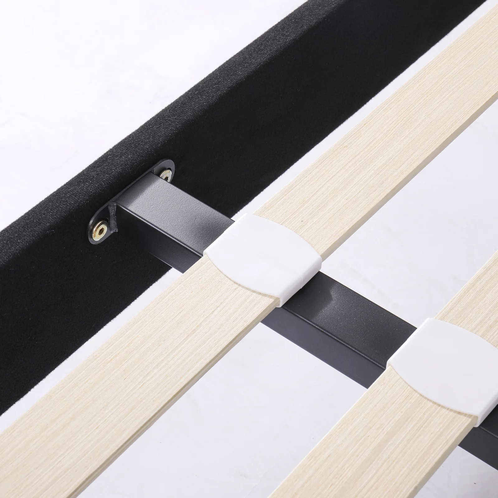 Sommier tapissier, contour tissu, structure bois - Collection Confort - Image 9