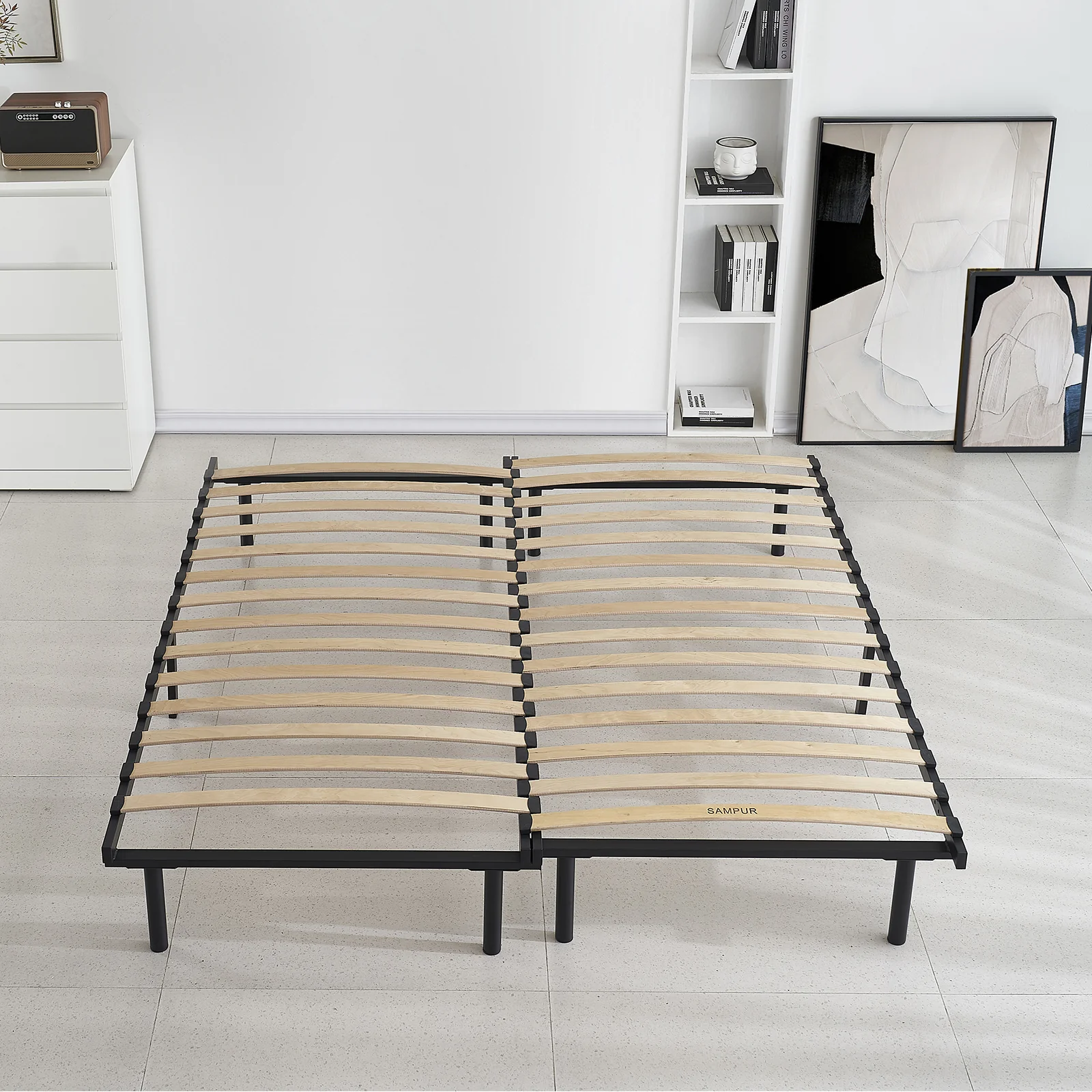 Sommier extensible, lattes bois flexibles, réglable en largeur - Collection Extensible - Image 6