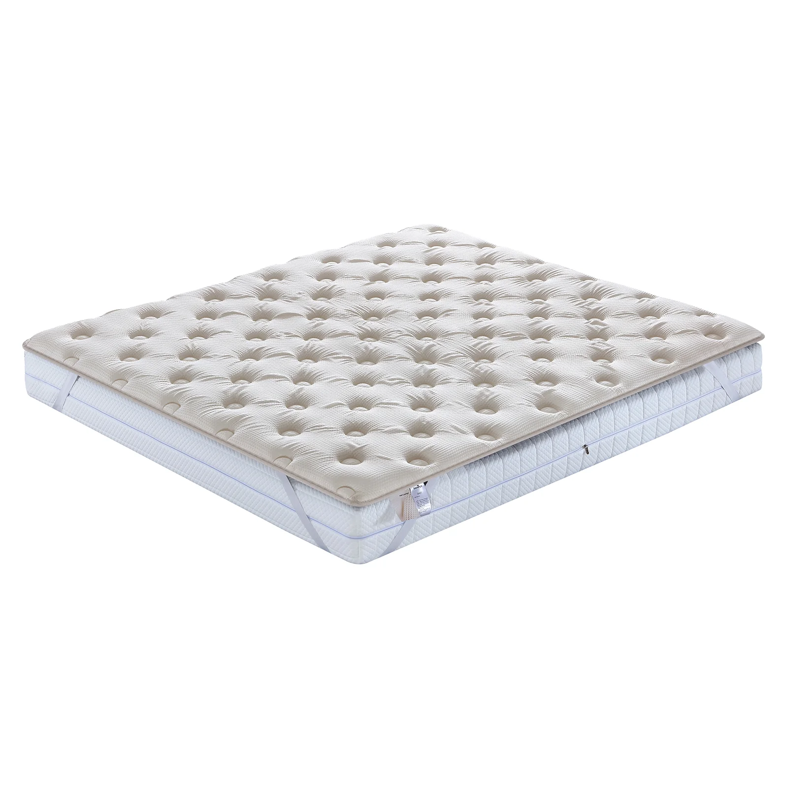 Surmatelas latex et mémoire de forme, enveloppe Bamboo - Collection Latex - Image 5