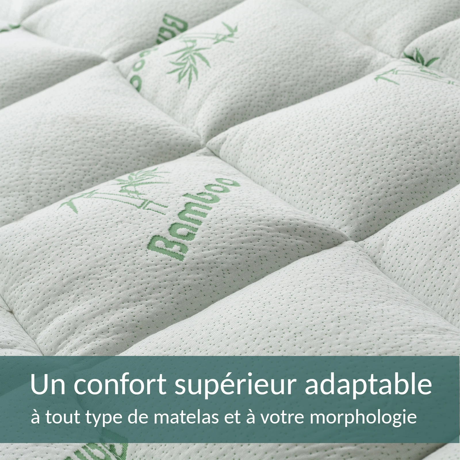 Surmatelas bambou microfibre - Collection Bamboo - Image 7