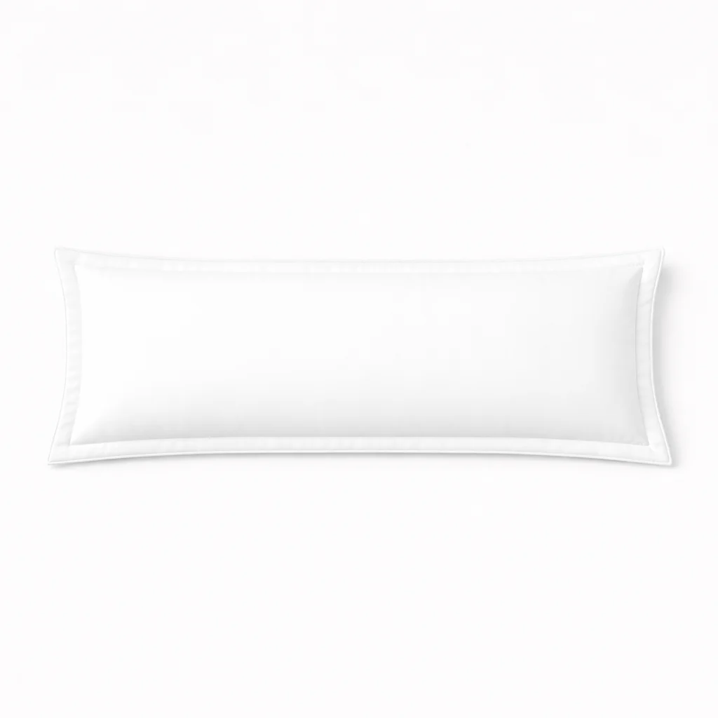 Taie d’oreiller blanche, douce, respirante, lavable, durable - Collection Unie - Image 10