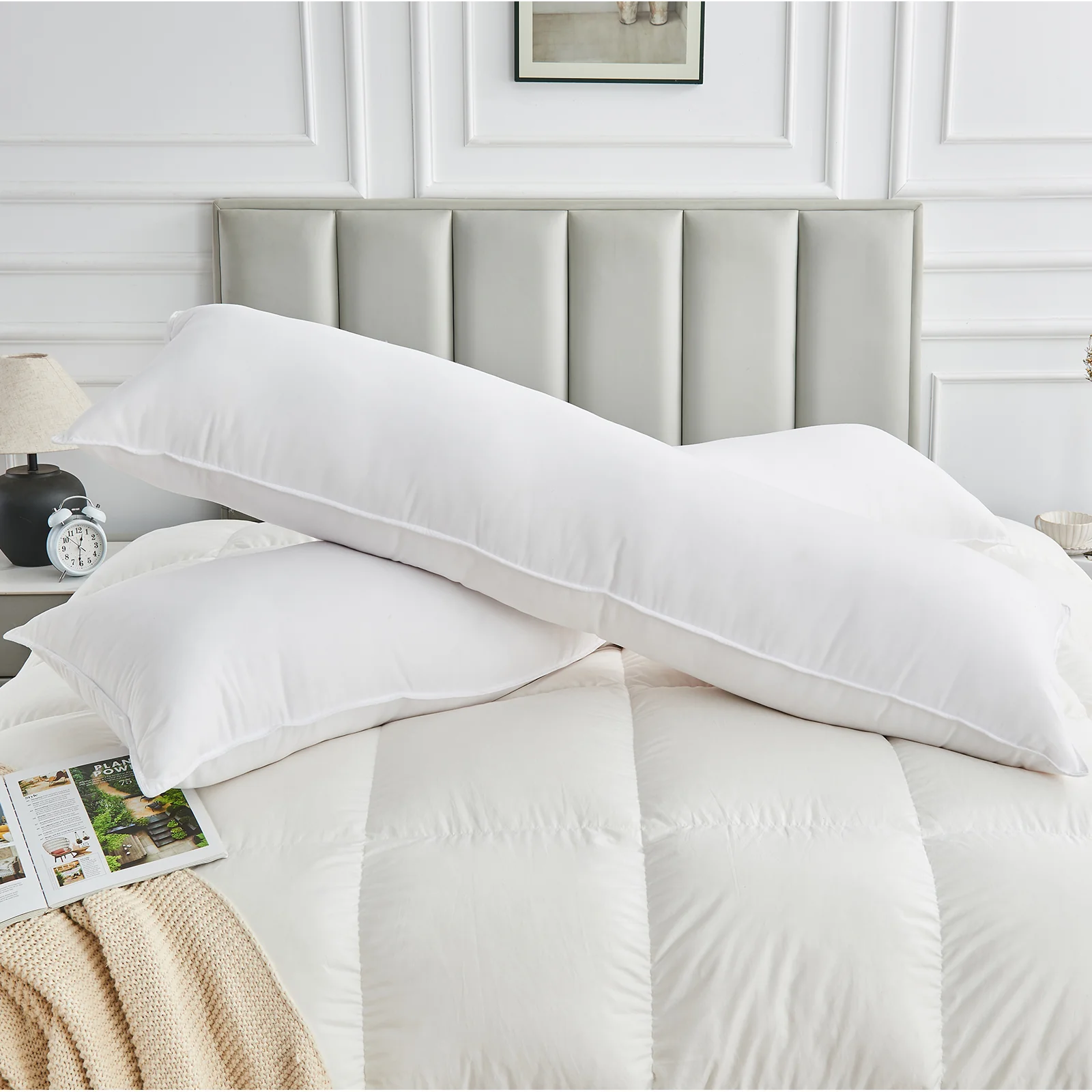 Traversin 100% microfibre, confortable et ergonomique - Collection Excellence - Image 2